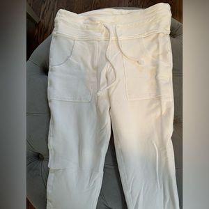 EUC white free people Kyoto leggings